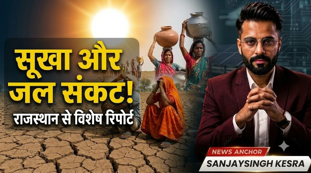 Rajasthan Drought Crisis: 16 Districts Face Water and Fodder Shortage, 16,400 Villages Affected